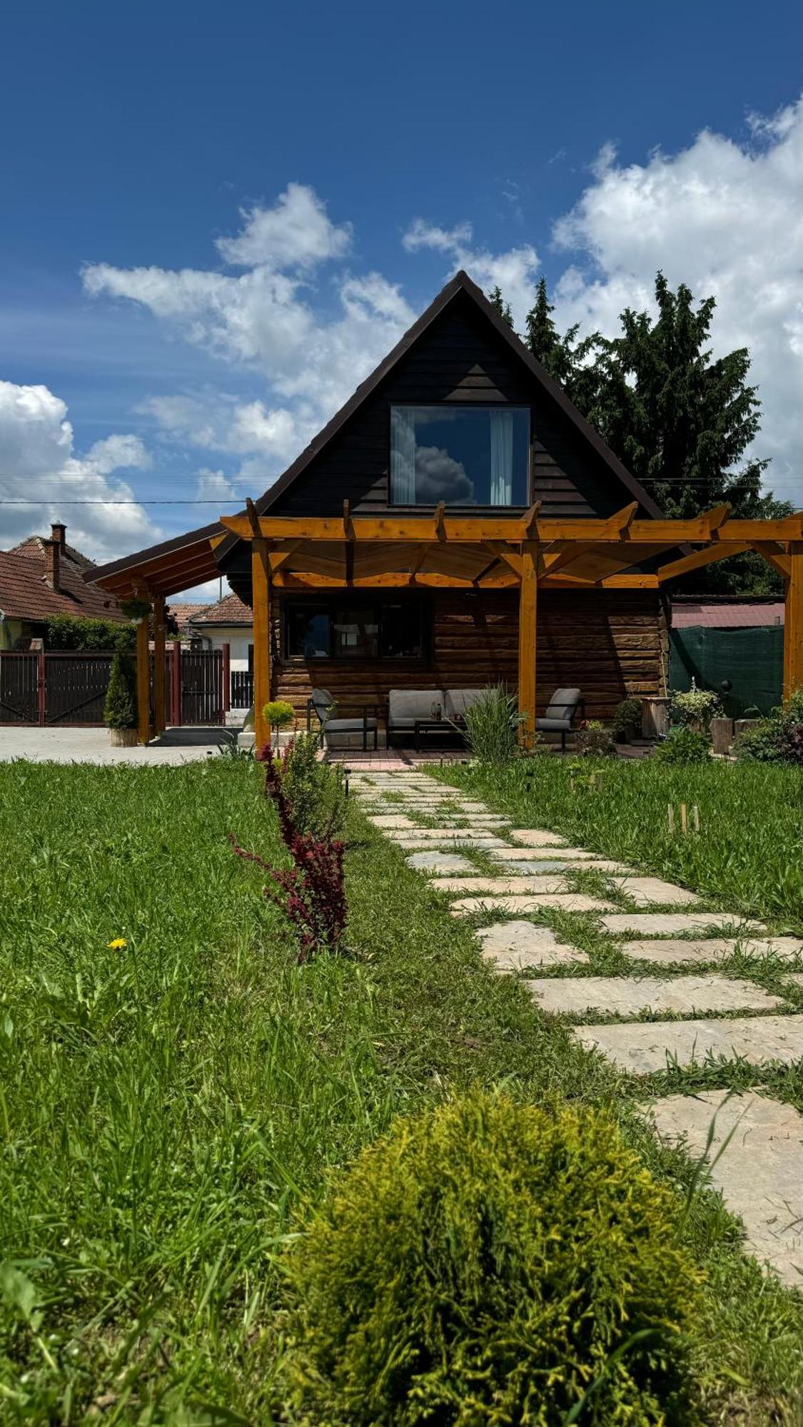 Casuta Cu Tihna Villa Porumbacu de Sus Exterior photo